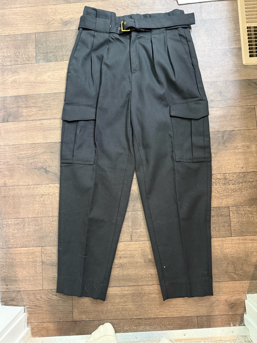 Voyage Cargo Pant Banana Republic Black Cargo Pants with Waist Belt